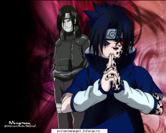 sasuke - sasuke si orochimaru - Naruto