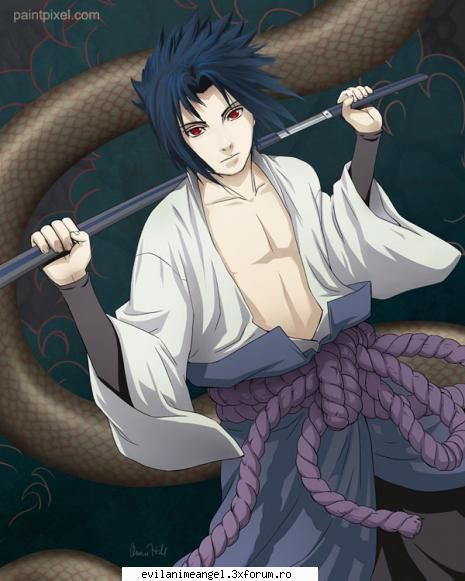 sasuke - ador kimonoul lui - Naruto