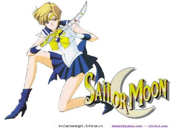 tenou haruka sau sailor uranus - asa deci..... este draguta dar se poarta ca si un - Sailor moon