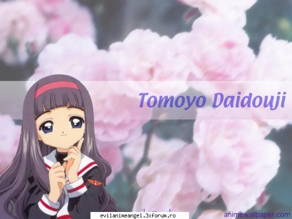 tomoyo - stiti cine este fata nu? este acea fata care - Card captor sakura
